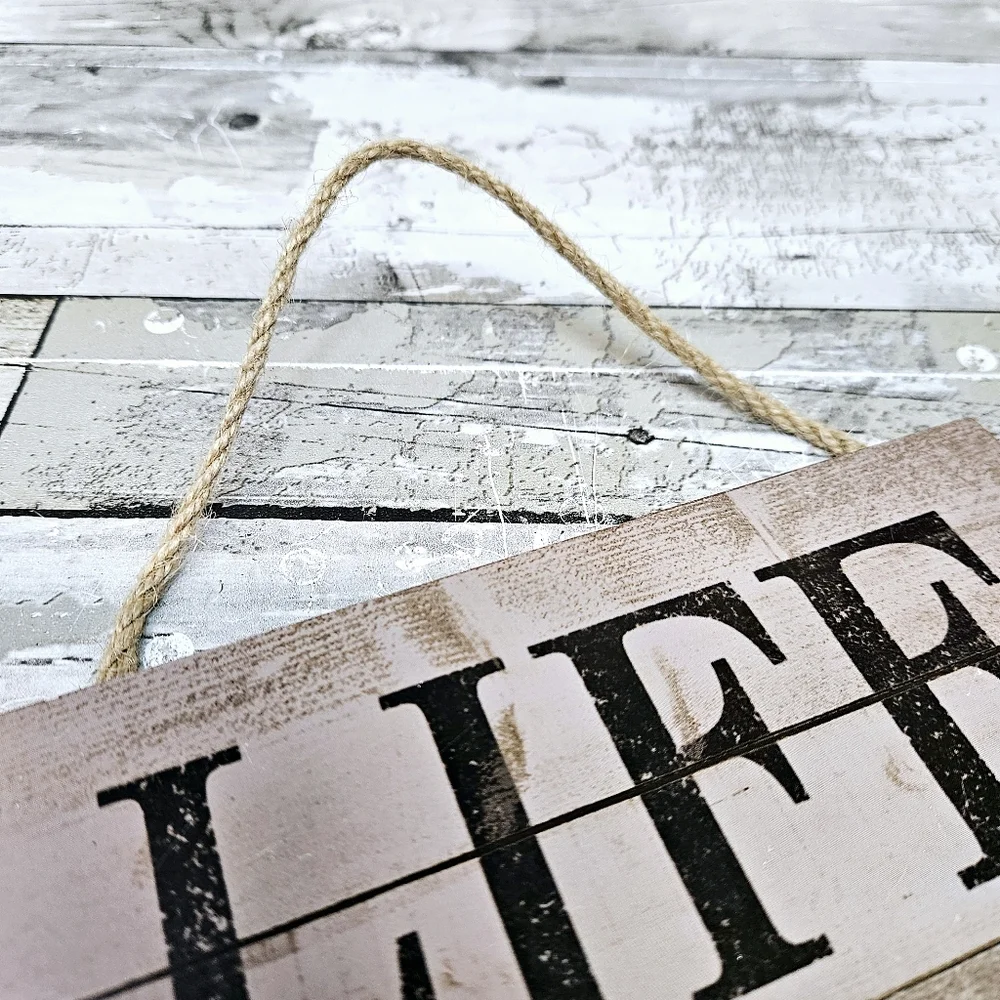 Coffee & Wine Farmhouse Sign - Picture 5 of 7